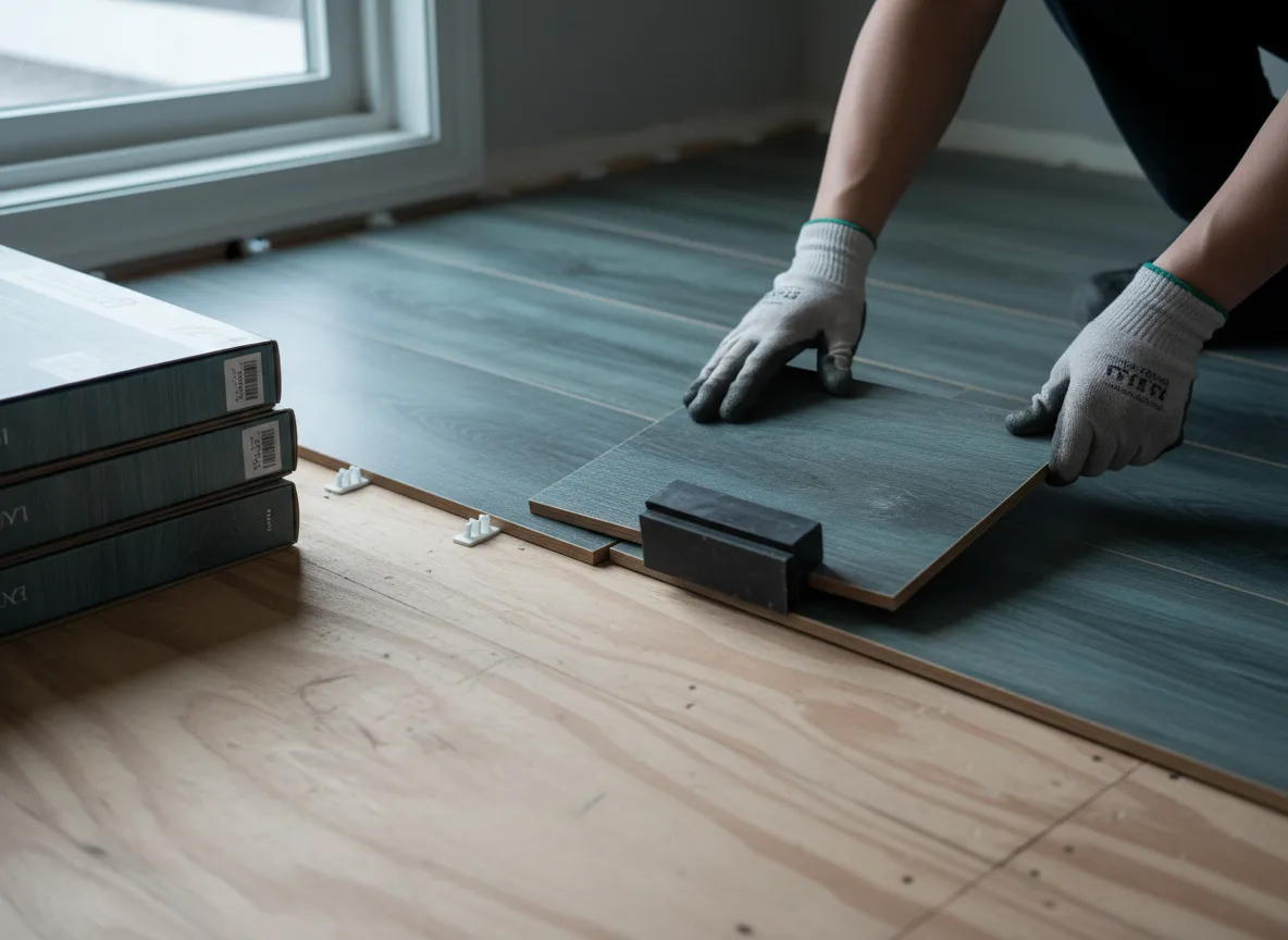 Luxury Vinyl Plank Installation company in Pewamo, MI